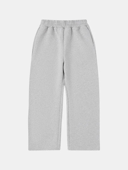 Wide Leg Sweatpants in gray